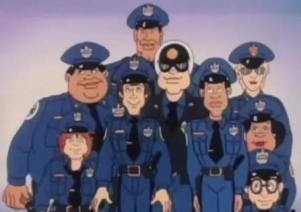 cartone animato scuola di polizia