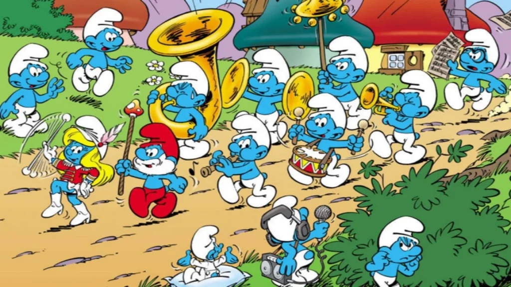 I Puffi: Magia e ricordi blu nel bosco i puffi