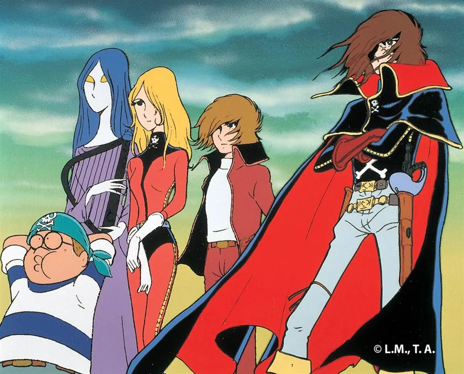 cartone animato capitan harlock