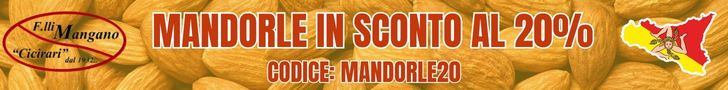 Sconto 20% Mandorle
